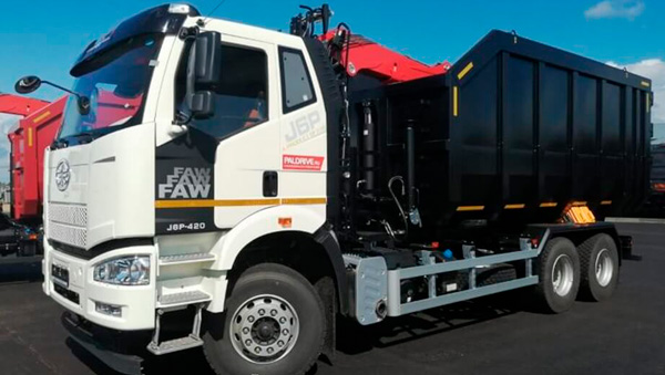  Ломовоз FAW CA3250 с КМУ ВМ10-74М